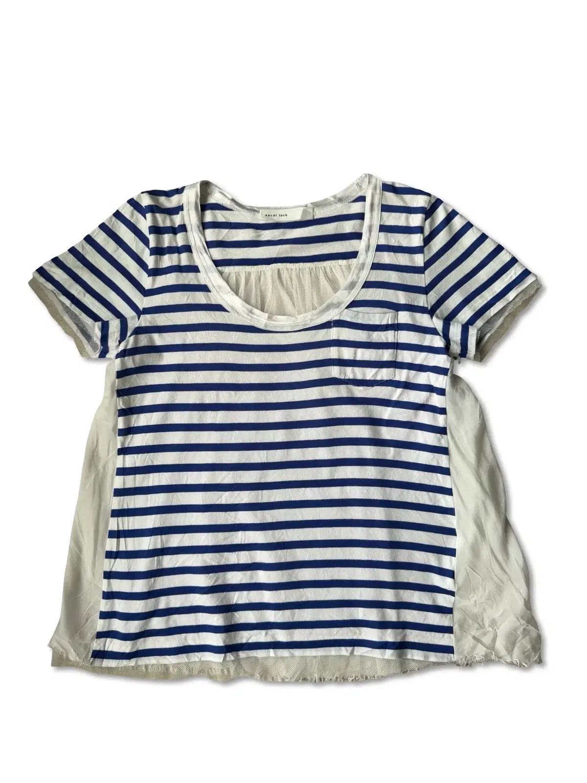 Sacai Luck ストライプ コンボ トップス