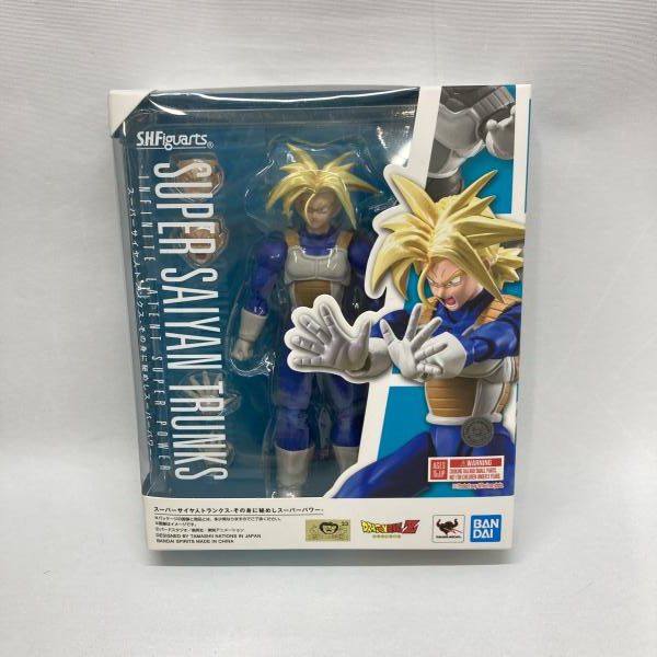 【中古】バンダイ S.H.Figuarts スーパーサイヤ人トランクス -その身に秘めしスーパーパワー- 開封品 ドラゴンボールZ[97]