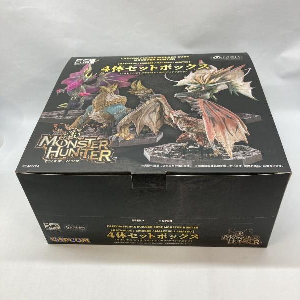中古】カプコン カプコンフィギュアビルダー キューブ 4体セット