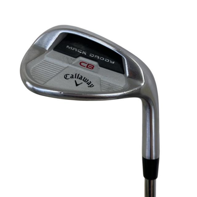 【中古】 キャロウェイ MACK DADDY CB クロムメッキ 48°/10° ウェッジ WG NS PRO ZELOS 7 (フレックスS) メンズ 男性用 右利き 右用 Cランク ゴルフクラブ
