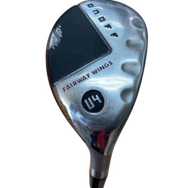 【中古】 ダイワ(グローブライド) ONOFF FAIRWAY WINGS(2020) KURO U4 ユーティリティ UT LABOSPEC SHINARI:i65 (フレックスS) メンズ 男性用 右利き 右用 Cランク ゴルフクラブ