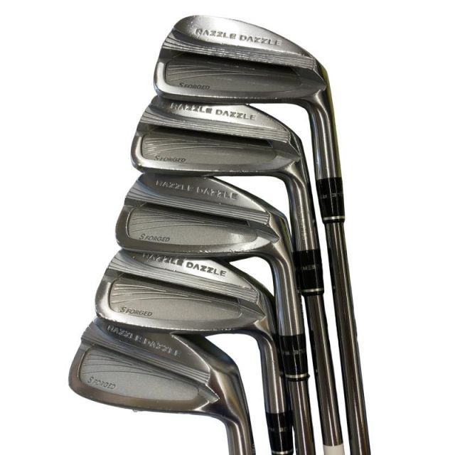 【中古】 RAZZLE DAZZLE RAZZLE DAZZLE CSI-S FORGED 6S アイアンセット IR リシャフト (フレックスその他) メンズ 男性用 右利き 右用 Cランク ゴルフクラブ