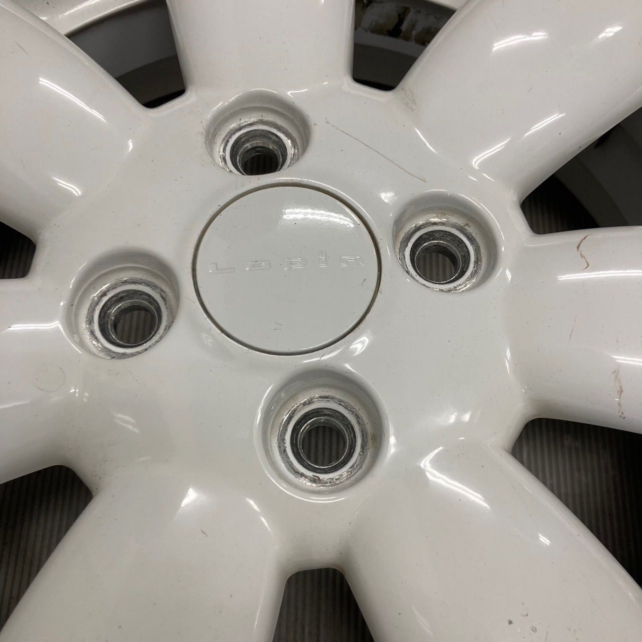 スズキ ラパン 純正 14インチ 4.5j +45 PCD100 ダンロップ エナセーブ