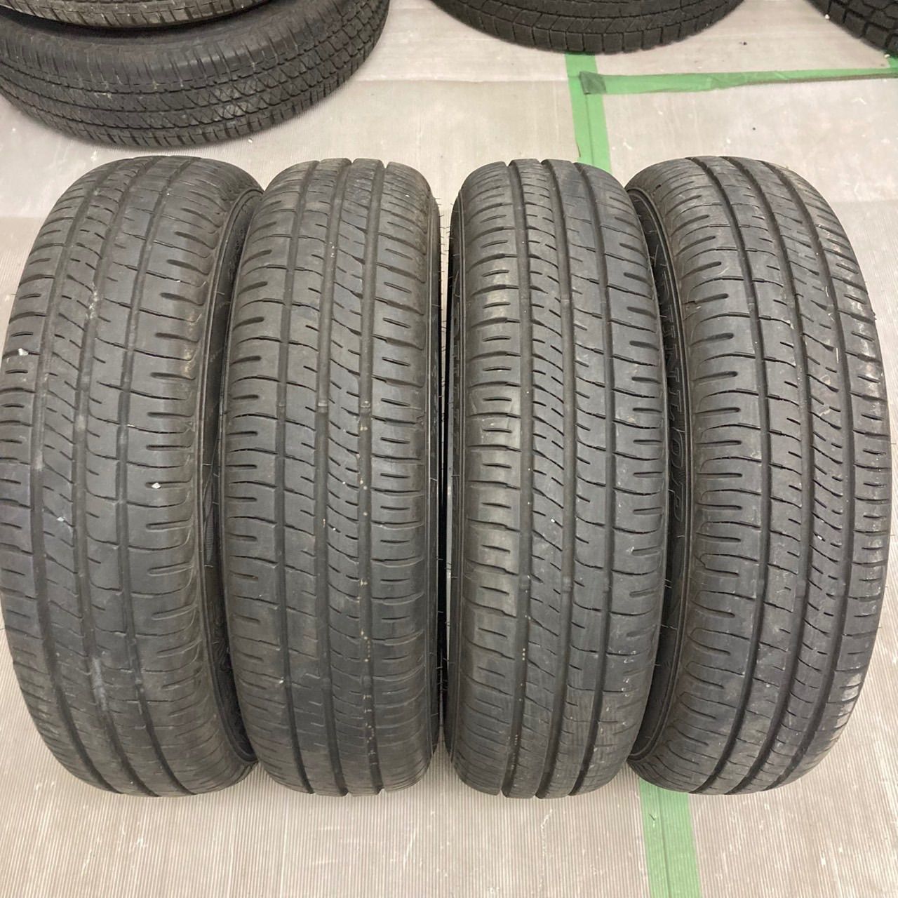 スズキ ラパン 純正 14インチ 4.5j +45 PCD100 ダンロップ エナセーブ