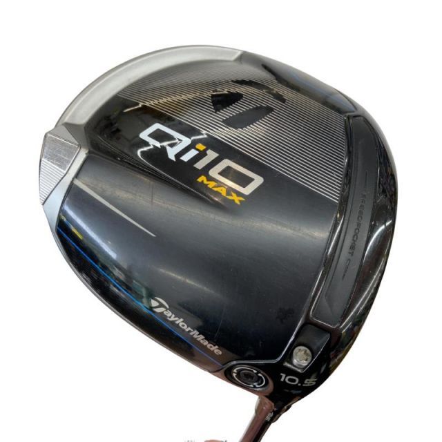 【中古】 テーラーメイド Qi10 MAX 10.5° ドライバー DR Diamana BLUE TM50(Qi10 DR) (フレックスSR) メンズ 男性用 右利き 右用 Cランク ゴルフクラブ