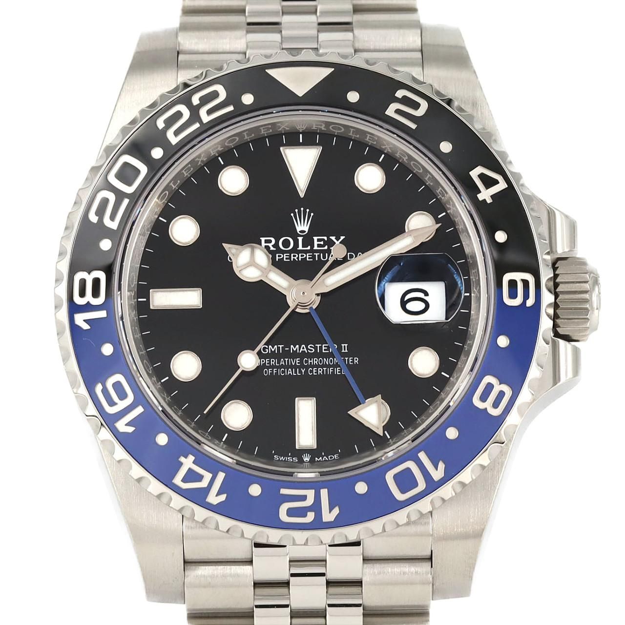 ロレックス GMTマスターⅡ 126710BLNR･5 SS 自動巻 ランダム番 1,121,190円