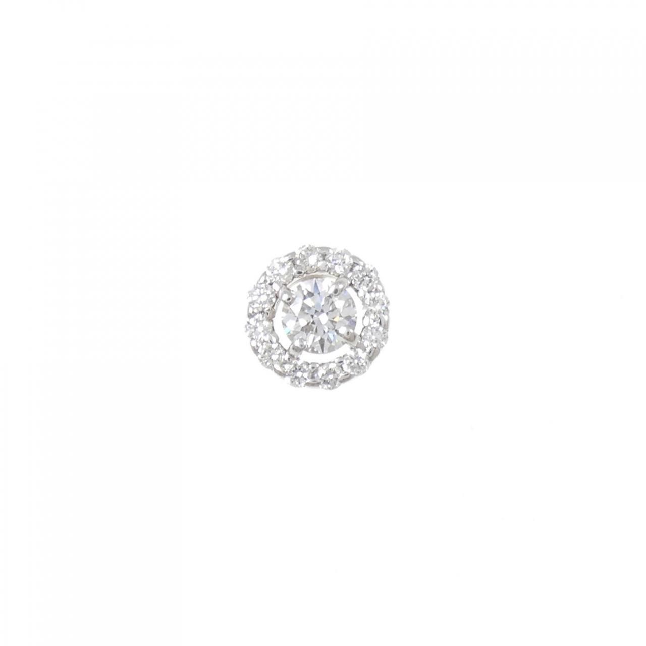 ギンザ タナカ ピアス 0.347CT 片耳