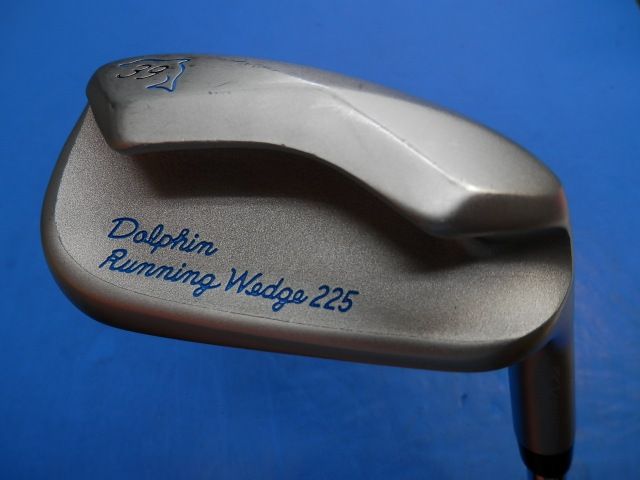 ウェッジ 即決 Ｂ４４ 中古良品 キャスコ ドルフィン ランニング ウェッジ ２２５　オリジナルスチール ３９度 ３４インチ[5500]即発送