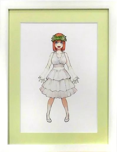 【中古】原画イラストボード 付属品付)五等分の花嫁展 描き下ろしイベントビジュアルミストグラフ/四葉