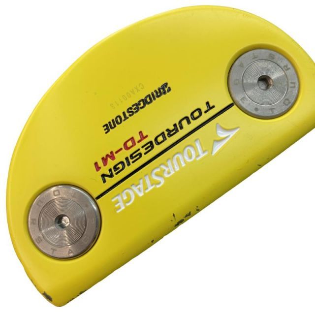 【中古】 ブリヂストン TOURSTAGE TOURDESIGN TD-M1 34インチ パター PT スチール (フレックスその他) メンズ 男性用 右利き 右用 Cランク ゴルフクラブ