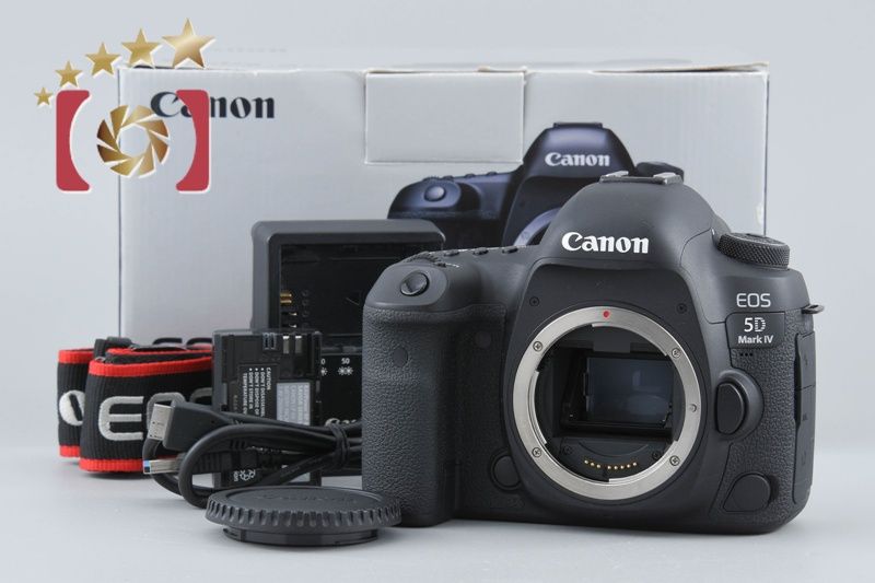 【中古】Canon キヤノン EOS 5D Mark IV デジタル一眼レフカメラ 元箱付き