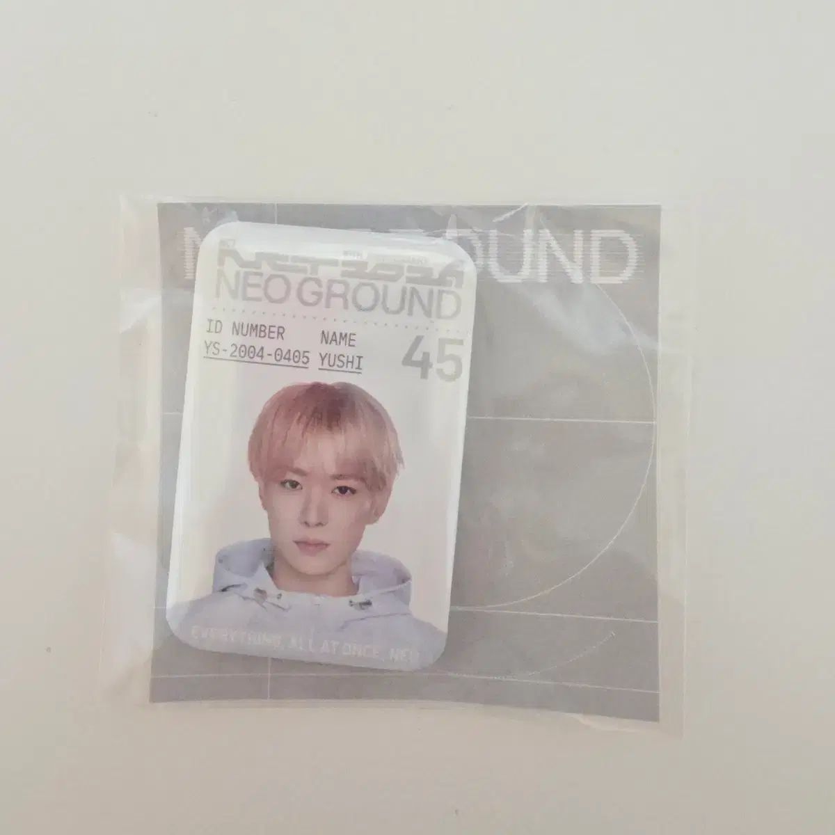 NCT ポップアップ 結 -YOU- Tシャツ idバッジ