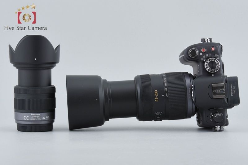 【ショット数 7000枚台・美品】LUMIX G2 ブラック 中古】Panasonic パナソニック LUMIX DMC-G2 ダブルズームレンズキット