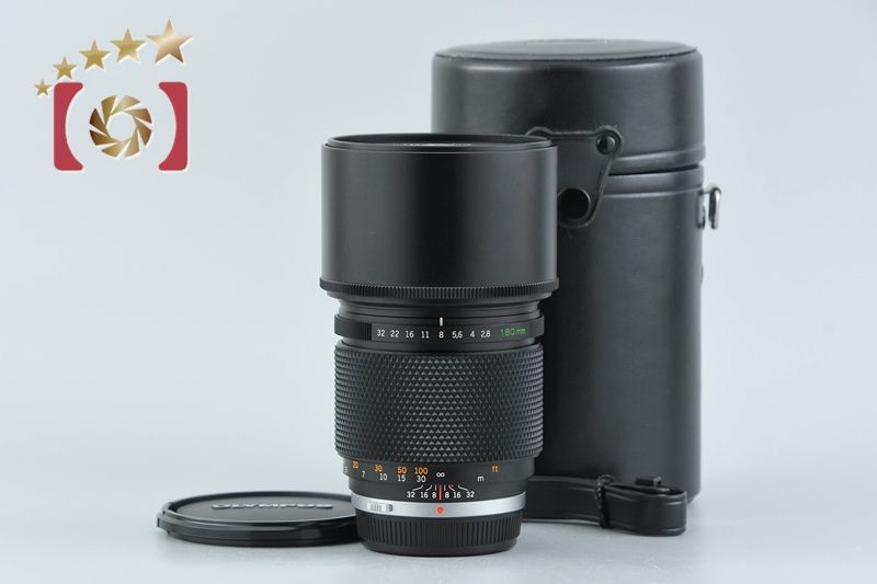 オリンパス ZUIKO MC AUTO-T 180mm F2.8 中古 オリンパス ZUIKO MC AUTO-T 180mm F2.8 中古の通販 by バイセル