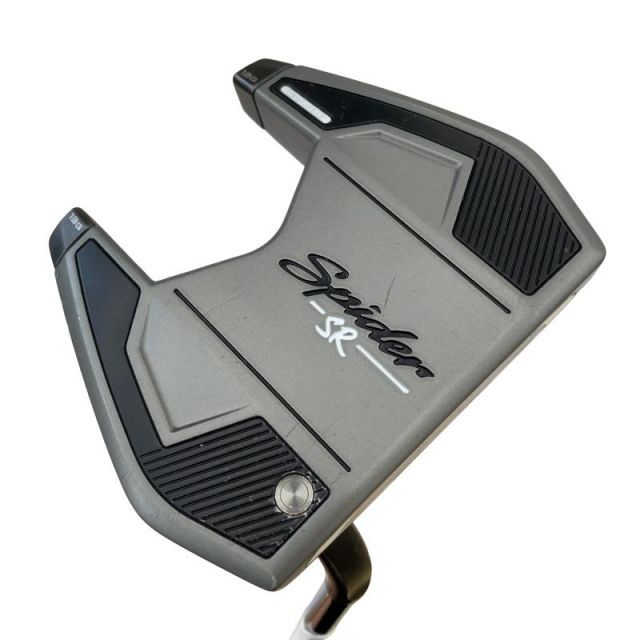【中古】 テーラーメイド Spider EX PLATINUM/WHITE フローネック 34インチ パター PT スチール (フレックスその他) メンズ 男性用 右利き 右用 Cランク ゴルフクラブ