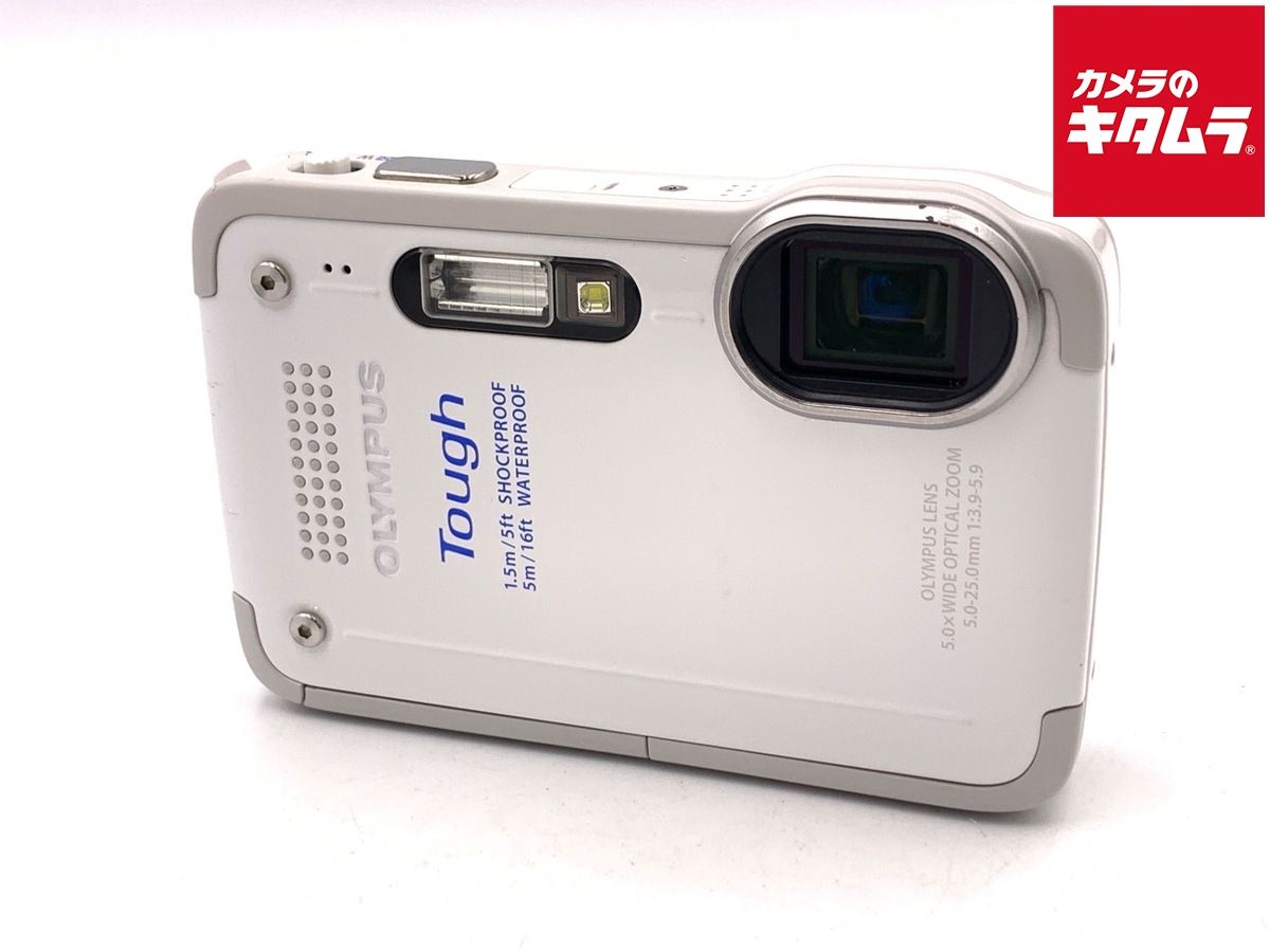 【中古】 【並品】 オリンパス STYLUS TG-630 Tough WHT ホワイト
