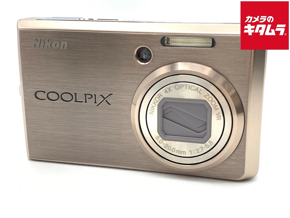 【中古】 【良品】 ニコン COOLPIX S600 ピンクゴールド　