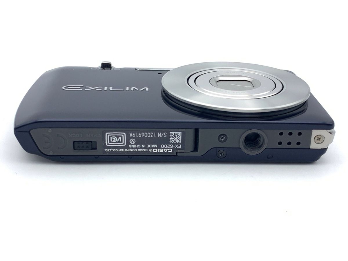 CASIO EXILIM EX-S200 デジタルカメラ 付属品多数 ネイビー CASIO EXILIM EX-S200 デジタルカメラ 付属品多数 ネイビー CASIO