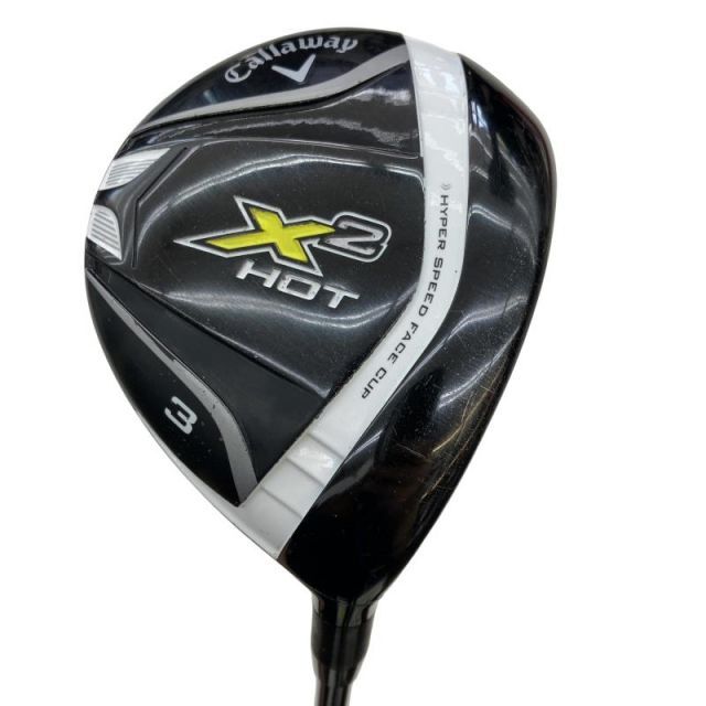【中古】 キャロウェイ X2 HOT 3W フェアウェイウッド FW X2 HOT(フェアウェイ) (フレックスR) メンズ 男性用 右利き 右用 Cランク ゴルフクラブ
