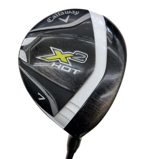 【中古】 キャロウェイ X2 HOT 7W フェアウェイウッド FW X2 HOT(フェアウェイ) (フレックスR) メンズ 男性用 右利き 右用 Cランク ゴルフクラブ