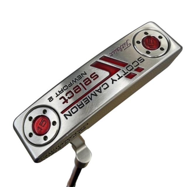 【中古】 タイトリスト SCOTTY CAMERON select NEWPORT 2(2014) 34インチ パター PT スチール (フレックスその他) メンズ 男性用 右利き 右用 Cランク ゴルフクラブ
