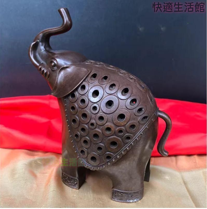 銅器 香炉 吉象香炉 香道具 茶道具 工芸品 美術品 置物zw519zw519