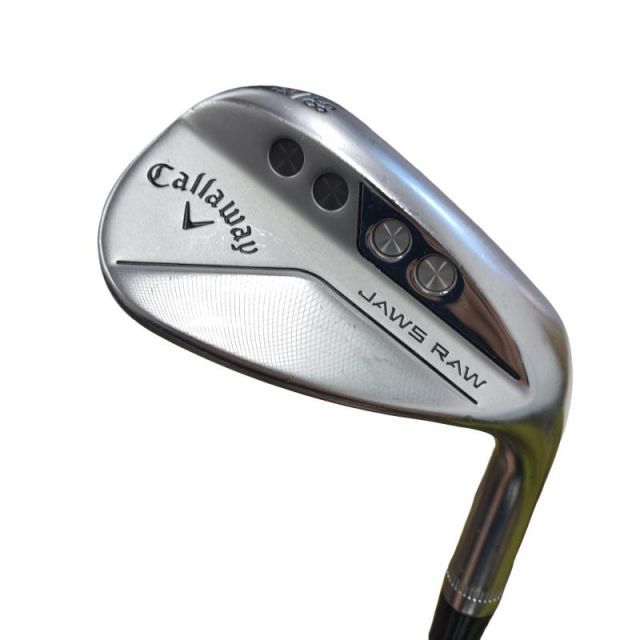 【中古】 キャロウェイ JAWS RAW クロムメッキ 58°/10°S ウェッジ WG Dynamic Gold (フレックスS) メンズ 男性用 右利き 右用 Cランク ゴルフクラブ
