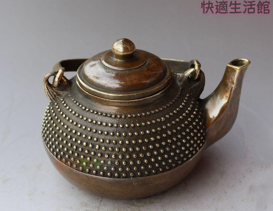 提梁壷 点々真珠茶壺 茶道具 工芸品 美術品 置物zw519zw519
