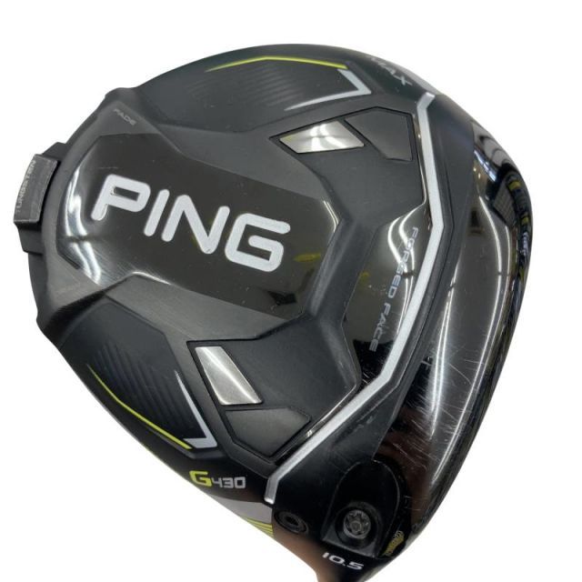 【中古】 ピン G430 MAX 10.5° ドライバー DR 純正特注シャフト (フレックスS) メンズ 男性用 右利き 右用 Cランク ゴルフクラブ