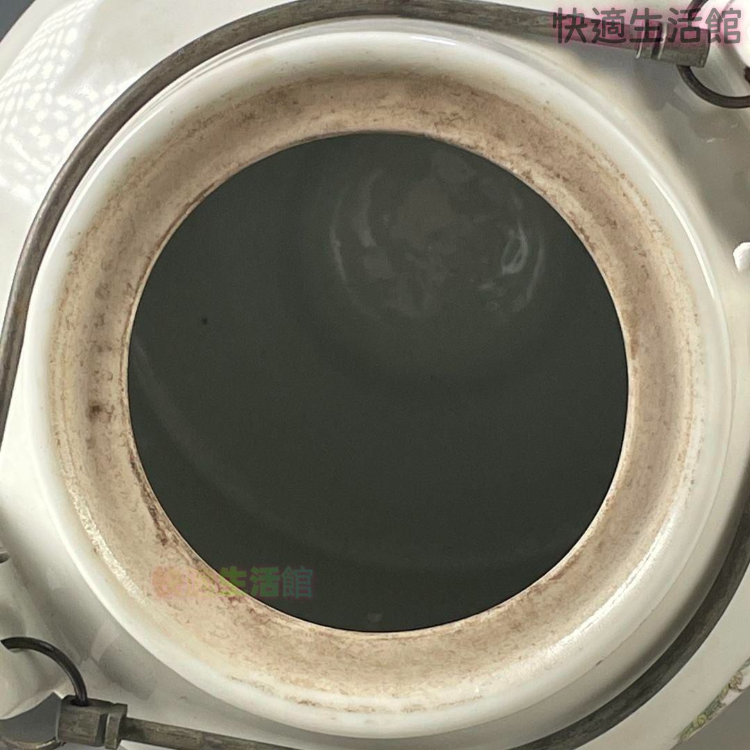 粉彩富貴吉祥図提梁壺 茶壺 茶道具 景徳鎮 陶磁器 装飾品 工芸品美術品