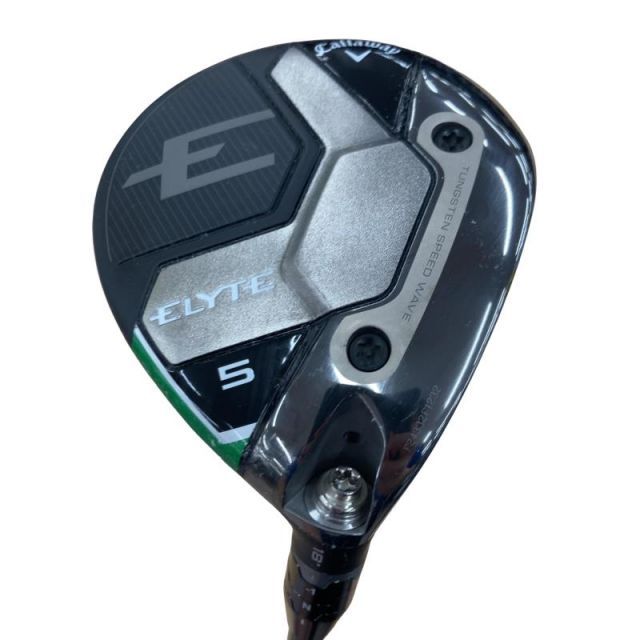 【中古】 キャロウェイ ELYTE 5W フェアウェイウッド FW VENTUS GREEN 50 for CW(ELYTE FW) (フレックスSR) メンズ 男性用 右利き 右用 Cランク ゴルフクラブ
