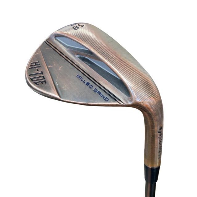 【中古】 テーラーメイド Taylor Made MILLED GRIND HI-TOE(2022) 58°/10° ウェッジ WG リシャフト (フレックスその他) メンズ 男性用 右利き 右用 Cランク ゴルフクラブ