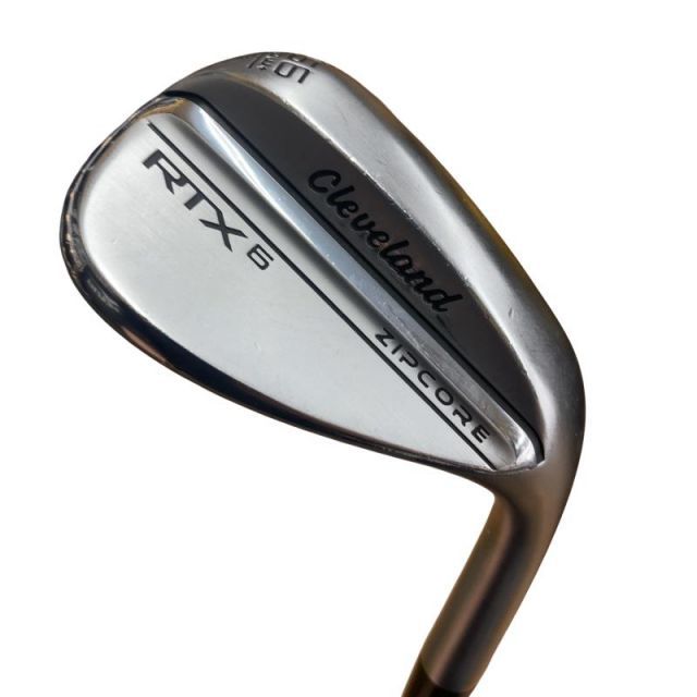 【中古】 クリーブランド Cleveland RTX-6 ZIPCORE ツアーサテン 56°/08° LOW+ ウェッジ WG Dynamic Gold (フレックスS) メンズ 男性用 右利き 右用 Cランク ゴルフクラブ 11,982円
