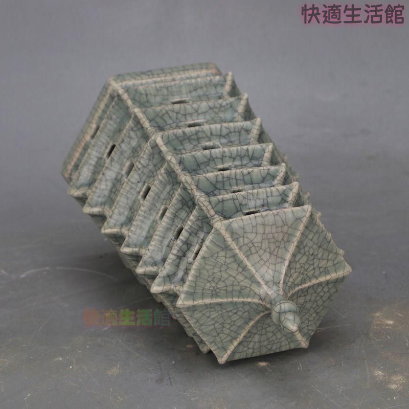 汝窯青釉開片清涼寺宝塔 置物 陶磁器 装飾品 工芸品 美術品 置物 汝窯青釉開片清涼寺宝塔 置物 陶磁器 装飾品 工芸品 美術品 置物