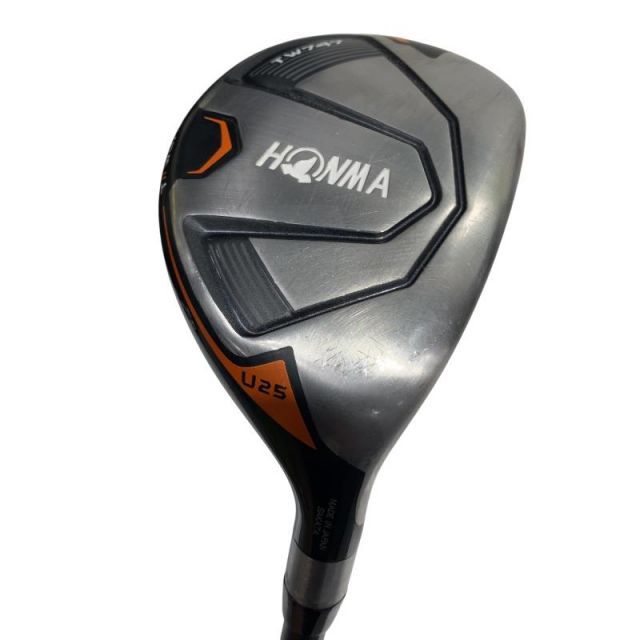 【中古】 本間ゴルフ TOUR WORLD TW747 25° ユーティリティ UT リシャフト (フレックスその他) メンズ 男性用 右利き 右用 Cランク ゴルフクラブ