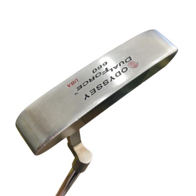【中古】 オデッセイ DUAL FORCE 660 パター PT スチール (フレックスその他) メンズ 男性用 右利き 右用 Dランク ゴルフクラブ