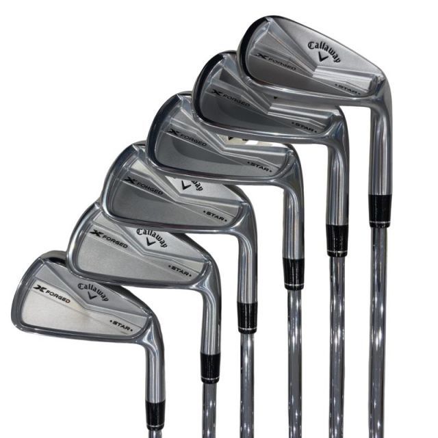 【中古】 キャロウェイ X FORGED STAR(2024) 6S アイアンセット IR NS PRO MODUS3 TOUR105 (フレックスS) メンズ 男性用 右利き 右用 Bランク ゴルフクラブ