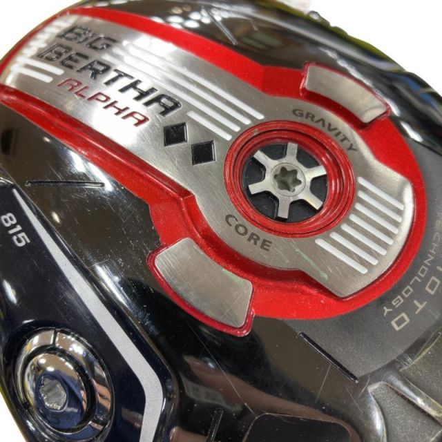 中古】 キャロウェイ BIG BERTHA ALPHA 815◇◇ 9° ドライバー DR