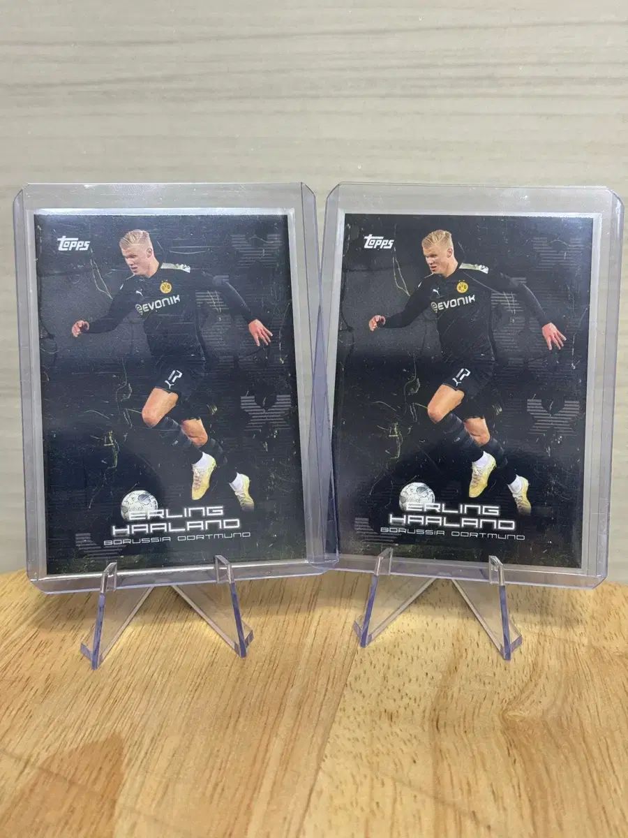 Topps ハーランド ボルシア・ドルトムント 選手 カード 2枚 まとめ