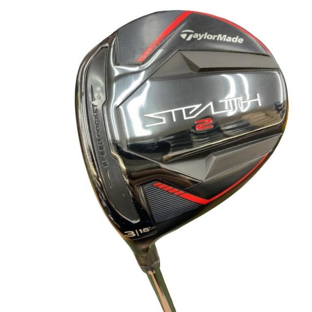 【中古】 テーラーメイド STEALTH2 3W レフティ フェアウェイウッド FW TENSEI RED TM50(STEALTH FW) (フレックスS) メンズ 男性用 左利き レフティ 左用 Cランク ゴルフクラブ