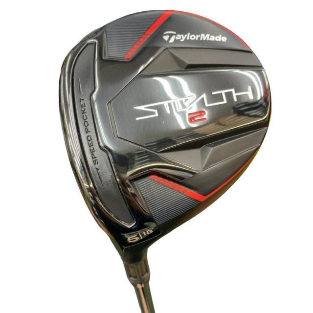 【中古】 テーラーメイド STEALTH2 5W レフティ フェアウェイウッド FW TENSEI RED TM50(STEALTH FW) (フレックスS) メンズ 男性用 左利き レフティ 左用 Cランク ゴルフクラブ