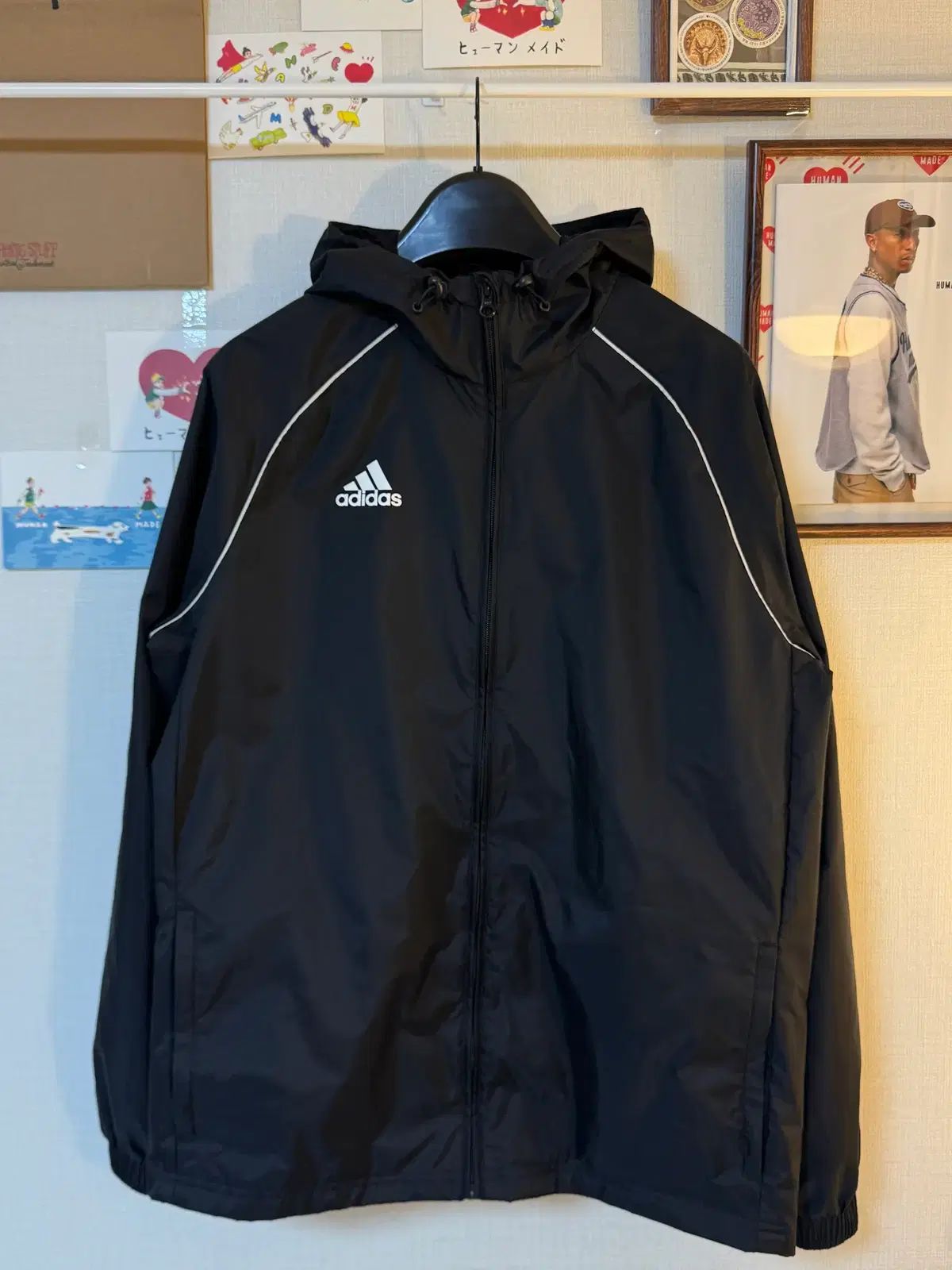 (XL) adidas アディダス ウィンドブレーカー ジャケット ブラック 5,310円