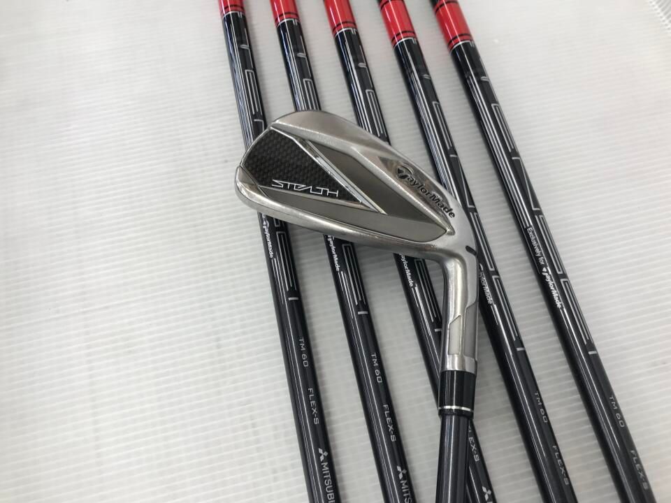 テーラーメイド STEALTH TENSEI RED TM60 Sフレックス アイアンセット