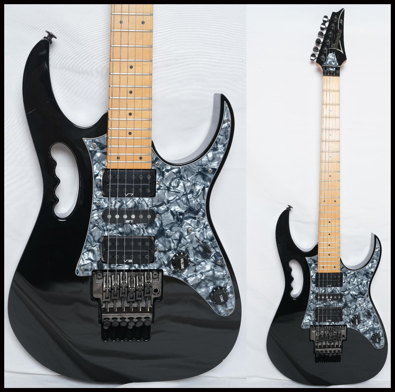 ☆Ibanez JEM505 BLACK STEVE VAI MODEL 日本製 2010年製 レアモデル 