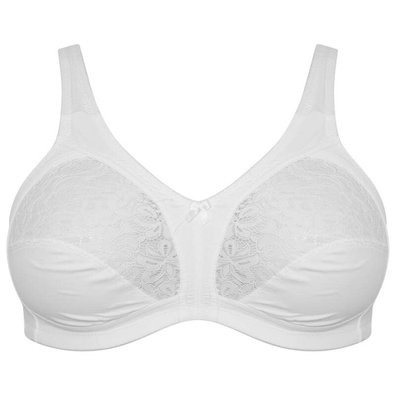 ストゥディオ ポリーニ レディース アンダーウェア ブラジャー レース Studio Lace Non Wired Softcup Bra White ホワイト