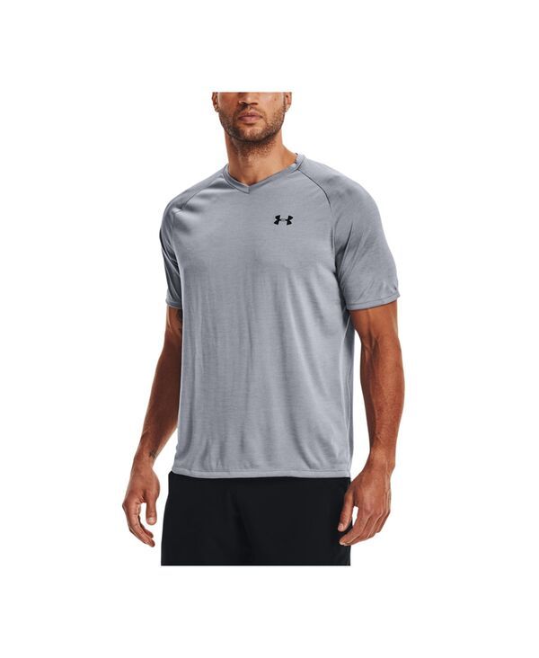 アンダーアーマー メンズ トップス Tシャツ Vネック シャツ Under Armour Mens Tech 20 VNeck TShirt Steel Grey グレー