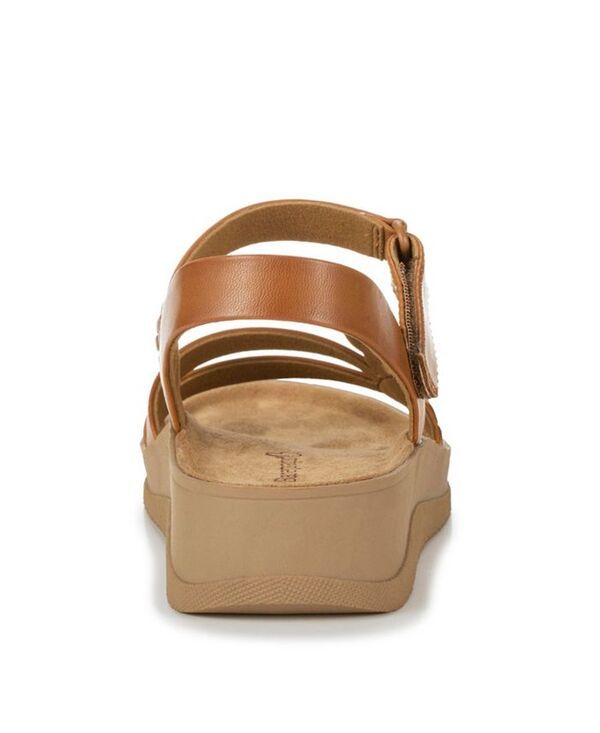 ベアトラップス レディース シューズ サンダル Baretraps Womens Flicka Wedge Sandals Dark Caramel