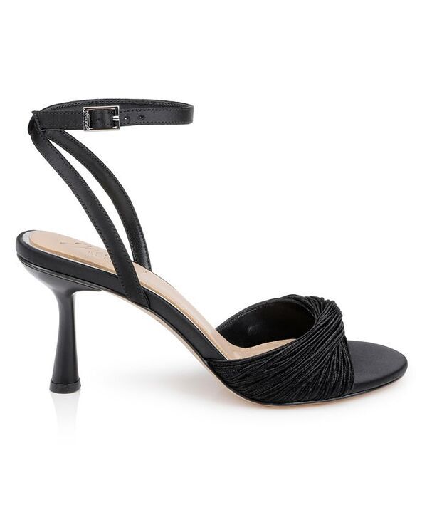 ジュウェルダグレイミシュカ レディース シューズ サンダル Jewel Badgley Mischka Womens Nanette Stiletto Dress Sandals Black Satin ブラック