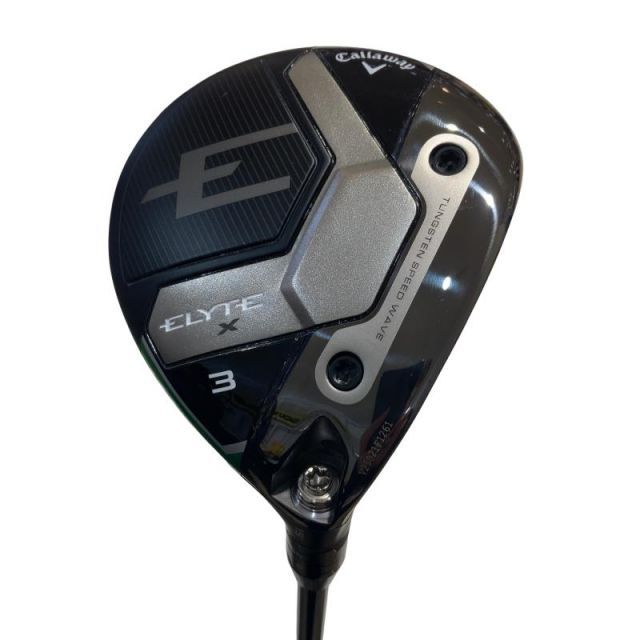 【中古】 キャロウェイ ELYTE X 3W フェアウェイウッド FW VENTUS GREEN 50 for CW(ELYTE FW) (フレックスSR) メンズ 男性用 右利き 右用 Bランク ゴルフクラブ