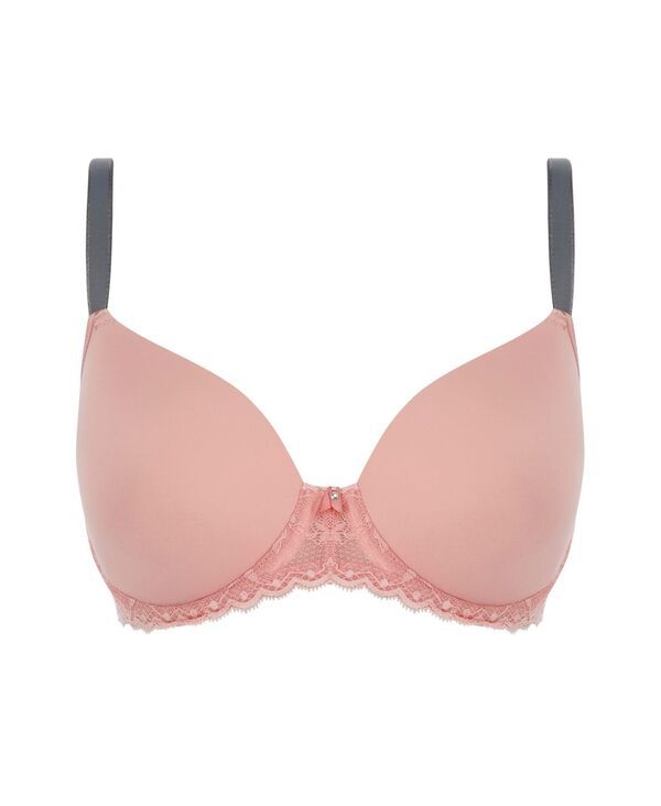 フレイヤ レディース トップス Tシャツ Freya Womens Offbeat Underwire Demi Tshirt Bra AA5450 Rosehip